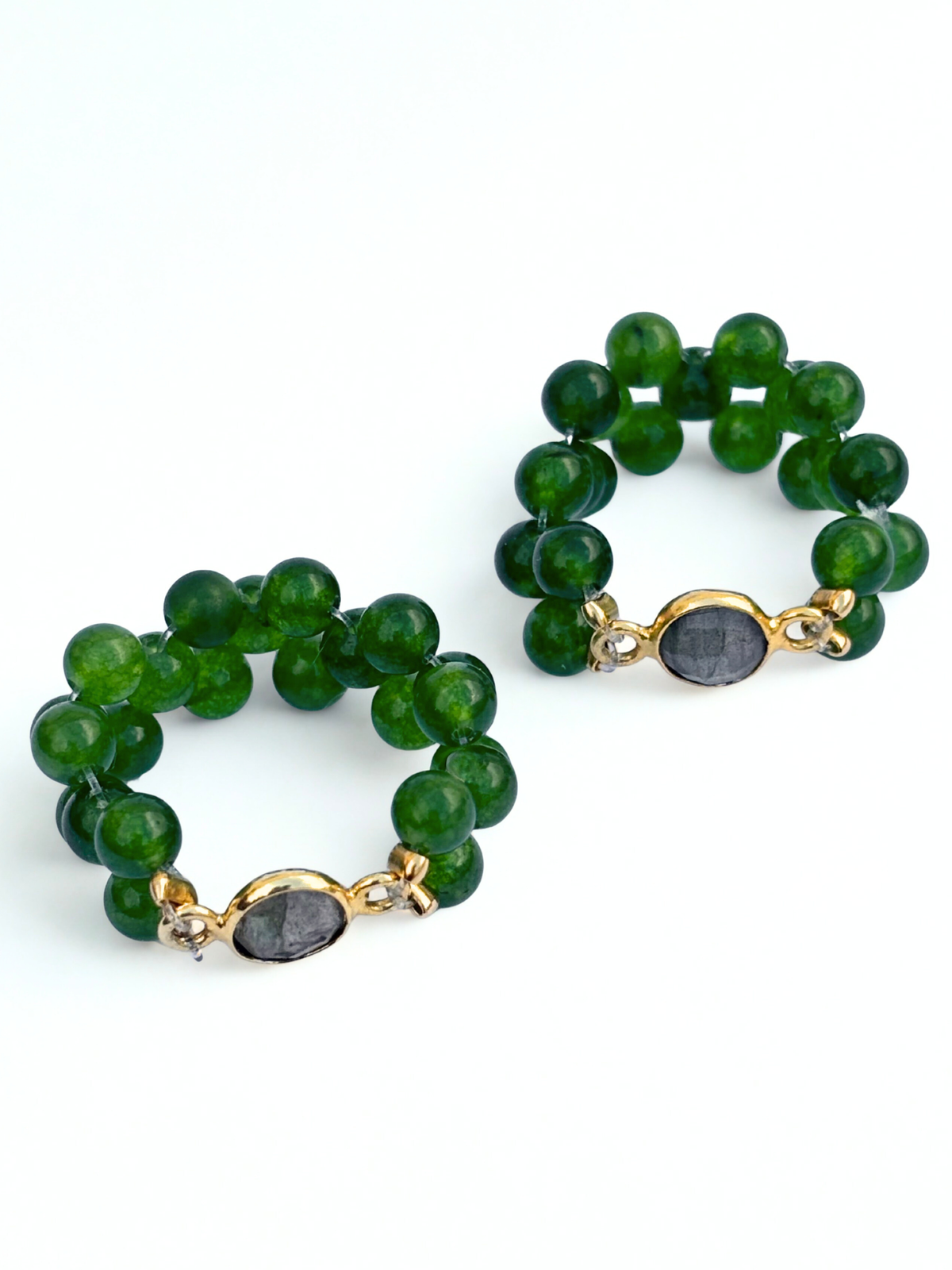 Set Arboréa Beaded Rings