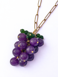Tina Grapes Necklace