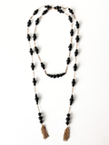 Nodus Necklace Onyx