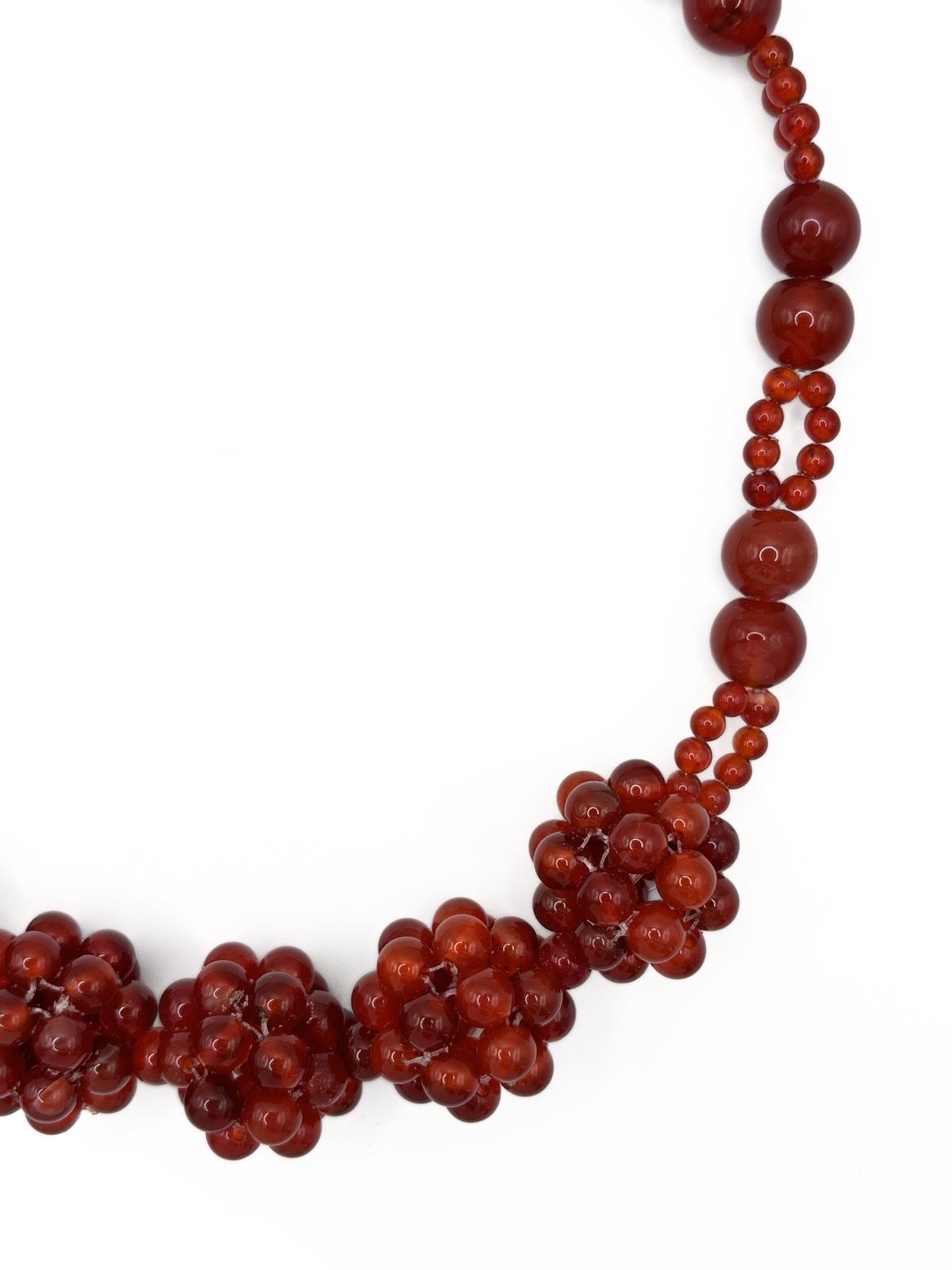Dots Necklace in Carnelian